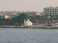 Церковь на побережье Кипра