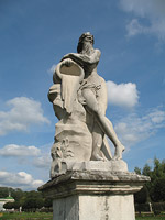 Скульптура бога реки Скамандр - Усадьба Кусково
