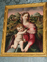 Интерьер Дворца - Картинная - Картина Мадонна с младенцем