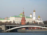 Москва - Вид на Кремль и Большой Каменный мост