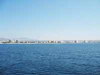 Вид на Анталию с моря