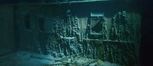 фото Титаника на дне - палуба покрыта илом